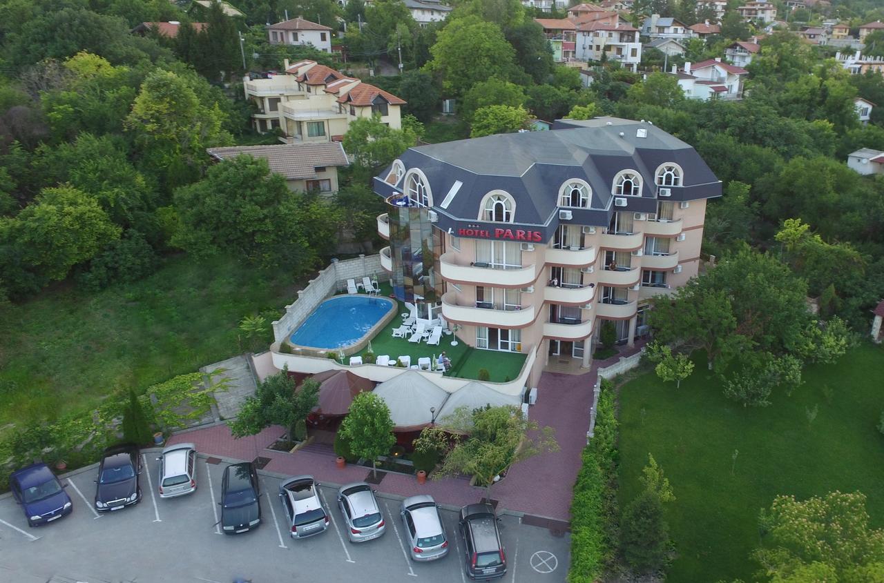 Paris Hotel Balchik Bagian luar foto